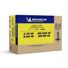 CHAMBRE A AIR 18''  2.75 A 3.00-18, 90/90-18 MICHELIN 18ME VALVE TR4