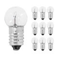 AMPOULE/LAMPE STANDARD  6V  1,8W CULOT E-10 GRAISSEUR BLANC A VISSER (FEU DE POSITION) (BOITE DE 10)  -P2R-
