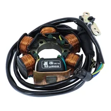 IGNITION STATOR FOR PIAGGIO ENGINE 50cc 2 Stroke - AIR COOLED/L . C.   (R.O 830294)  -SELECTION P2R-