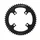 PLATEAU ROUTE 4BRA D.110 POUR FSA TA FX110 51DTS EXTERIEUR GOSSAMER/SLK LIGHT/K-FORCE LIGHT 2016 NOIR 11/10V.