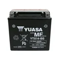 BATTERY 12V 12 Ah YTX14-BS YUASA - MAINTENANCE FREE+ ACID PACK "PIAGGIO GENUINE PART"   -638733-