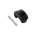 LOQUET/BLOCAGE CHARNIERE DE VERROUILLAGE RENFORCE POUR TROTTINETTE XIAOMI M365, 1S, ESSENTIAL, PRO, PRO 2 ACIER NOIR (AVEC GOUPILLE) (VENDU A L'UNITE)  -SELECTION P2R-
