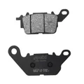 BRAKE PADS -POLINI FOR YAMAHA 125 N-MAX 2015>, 125 TRICITY 2017> / MBK 125 OCITO 2015>, 125 TRYPTIK 2017>  (L 85.10mm - 98.23mm - H 38.65mm - 48.35mm - thk7,5mm)  (174.0182)  (ORIGINAL)