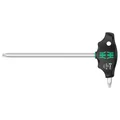 CLE TORX MANCHE EN T WERA 467 HF T45x200mm NOIR/VERT (VENDU A L'UNITE)  -MARQUE ALLEMANDE POUR LES ATELIERS-