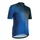 MAILLOT GIST HOMME FLOW MANCHES COURTES ZIP TOTAL BLEU   S    -5349