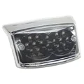 TAIL LIGHT FOR SCOOT REPLAY -LEXUS TYPE- DARK -WITH LEDS- FOR MBK 50 BOOSTER/YAMAHA 50 BWS 2004> (16 LEDS RED) -CEE APPROVED
