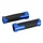 GRIP "NO SLIP" FOR MOTORBIKE -FOR YAMAHA 700 MT-07 ANODIZED BLUE (PAIR)  -AVOC-
