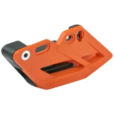 GUIDE CHAINE PERFORMANCE MOTO POUR KTM 125-250 SX 2011>2022 , 250-350-450 SXF 2011>2022 ORANGE  -POLISPORT-