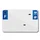 PLAQUE IMMATRICULATION MOTO TIFLEX ALU PREPERCEE 210x130 DEP. 60 VIERGE (VENDU PAR 10)