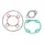 GASKET SET FOR CYLINDER KIT -  STAGE6 STREETRACE for MBK 50 NITRO, MACH G/YAMAHA 50 AEROX, JOG R/MALAGUTI 50 F12, F15 LIQUIDE/APRILIA 50 SR L.C.