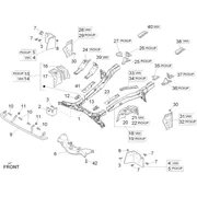 Châssis/caisse avant