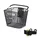 PANIER AVANT ACIER NID ABEILLE BASIL BOLD NOIR  (28x34x26 cm)  -VENDU AVEC FIXATION KLICKFIX SPECIAL VAE / E-BIKE LARGEUR 80MM MINI COMPATIBLE LEADER FOX