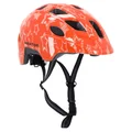 CASQUE VELO ENFANT NEWTON STARS ROUGE IN MOLD AVEC LOCK TAILLE 48-52 (VENDU EN BOITE)