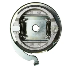 DRUM BRACKING PLATE FOR MOPED MBK 51 - FRONT Ø 80mm (WITH BRAKE SHOE)  -SELECTION P2R-