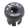 IGNITION LOCK COVER (REPLAY) FOR NITRO/AEROX/BOOSTER/BW'S 2004> -BLACK