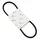 DRIVE BELT "PIAGGIO GENUINE PART" PORTER 4 CYLINDERS INJECTION  -9004832089000-