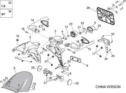 Carrosserie posterieure IIII