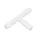 RACCORD DE DURITE ESSENCE 8 mm EN T (VENDU A L'UNITE)  -SELECTION P2R-