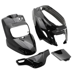FAIRINGS/BODY PARTS FOR MBK 50 BOOSTER 2004>/YAMAHA 50 BWS 2004> BLACK GLOSS  (4 PARTS KIT)