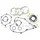 JOINT MOTEUR MOTO CROSS ADAPTABLE KAWASAKI 65 KX 2000>20019  (POCHETTE COMPLETE)  -XRADICAL-