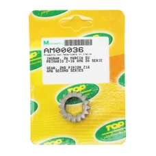 PIGNON BVM 50 A BOITE ADAPTABLE MINARELLI 50 AM6  16DTS  (2e ARBRE PRIMAIRE SERIE 2) (TYPE D'ORIGINE)  -TOP PERFORMANCES-