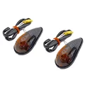 ECLAIRAGE DECO VICMA GOUTTE D'EAU FUME/CARBONE AMPOULE ORANGE (L 65mm / H 32mm / L 23mm) (PAIRE) **