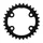 PLATEAU VTT 4BRA D.96 POUR SHIMANO CUES FC-U6000 30DTS DOUBLE ORIGINE (INTERIEUR)
