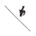 POP LOCK FOR ZOOM MTB FORK 29" ( on handlebar - with cable)   (SOLD PER UNIT)