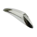 CRETE DE GARDE-BOUE AVANT (L186) CHROME ORIGINE PIAGGIO 125-250-300 VESPA GTS, 50-125 VESPA-S  -5996776-