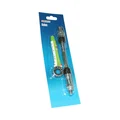 REAR WHEEL SPINDLE -FOR MTB  CHROME WELDTITE Ø 9.5 x 175mm WITH BALL AND CAGE+GREASE