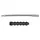 V-BRAKE CABLE NOODLE - NEWTON FLEXIBLE WITH RUBBER PIPE (PER UNIT ON CARD)