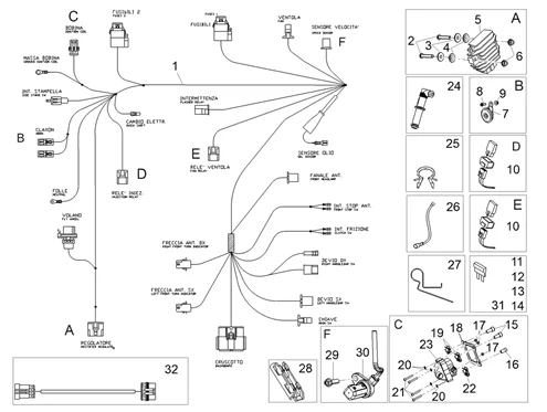 Circuit electrique AV