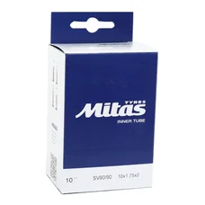 INNER TUBE FOR SCOOTER 10 X 1.75-2.00 STANDART VALVE RUBENA -BENDED 90° (47-152)