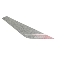 AUTOCOLLANT/STICKER/DECOR DE FACE AVANT DROIT POUR VEHICULE NOIR ORIGINE PIAGGIO APRILIA 50 SR MOTARD 2011>  -677067-