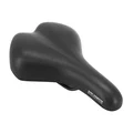 SADDLE- SAN MARCO BIOAKTIVE SPORT FOR LADY - SHAPE MEMORY - BLACK STEEL RAIL 350g 170x250mm  (ON CARD)