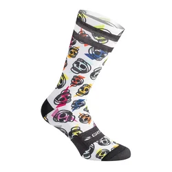 CHAUSSETTES / SOCQUETTES ETE GIST TRENDY SKULLS 43/47 ECOLOGIQUE - HAUTEUR 20CM (PAIRE) -5863