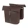 SACOCHE ARRIERE VELO DOUBLE BASIL VEGAN MARRON IMITATION CUIR 28/32L FIXATION PORTE BAGAGE FERMETURE PLIANT ANTI-PLUIE AVEC REFLECHISSANT FIXATION SYSTEME MIK (COMPATIBLE AVEC 157030 INCLUS)