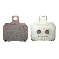 PLAQUETTE DE FREIN ARRIERE ORIGINE PIAGGIO MOTO-GUZZI 750 BREVA 2003>2009, 750 NEVADA 2002>, 750 V-7 2008>(PAIRE)  -GU31654681-