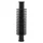 RADIATEUR/REFROIDISSEUR DE DURITE D'EAU ALU CNC NOIR FORME ROND (133 x 35 mm, FIXATION DURITE 17 mm) -REPLAY