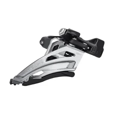 DERAILLEUR-FRONT-FOR MTB-SHIMANO DEORE M6020 2x10 CLAMP ON DOWN 28.6 à 34.9 SIDE SWING