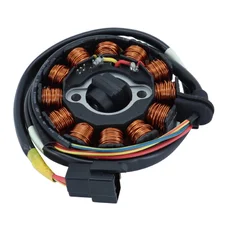 STATOR ALLUMAGE MAXISCOOTER ADAPTABLE MOTEUR KYMCO 125 PEOPLE S, 200 PEOPLE S/MALAGUTI 125 CIAK 4T CARBURATEUR-AIR  (12 PÔLES)  -SGR-