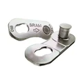 CONNECTEUR DE CHAINE VELO 12V. SRAM POWERLOCK FLATTOP AXS ARGENT (ATTACHE RAPIDE) (BLISTER DE 4)