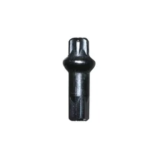 ECROU DE RAYON DT SWISS 15mm METAL LEGER NOIR 2mm (UNITE)