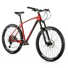 VELO MUSCULAIRE VTT 29 LEADER FOX EMPORIA ROUGE TIGRE 11V CADRE 18 POUCES (TAILLE ADULTE 170 à 178 cm)