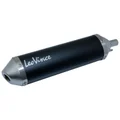 SILENCER FOR 50cc MOTORBIKE - LEOVINCE X-FIGHT 6 black stainless (approved) (REF 303228475R)