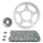 KIT CHAINE ADAPTABLE HONDA 750 XRV 750 AFRICA TWIN 1993>2003  525  16x45  (DIAM COURONNE 80/110/12.5)  (DEMULTIPLICATION ORIGINE)  -AFAM-