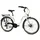 VELO MUSCULAIRE CITY BIKE 26 LEADER FOX DOMESTA 2025 FEMME BLANC 7V CADRE ALU 19 POUCES (TAILLE ADULTE 175 à 183 cm)