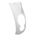CARENAGE/TABLIER AV SCOOT ADAPTABLE PEUGEOT 50 LUDIX BLANC BRILLANT (POUR COMPTEUR TRIANGULAIRE)  -P2R-