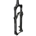 FOURCHE VTT 29 " ROCKSHOX JUDY SILVER TK SOLO AIR NOIR POUR FREIN A DISQUE (CONE 39.8mm en bas) PIVOT CONIQUE LISSE 1"1/8-28,6 AVEC AXE TRAVERSANT BOOST 15X110 EXTERIEUR REGLABLE/BLOCABLE DEB. 120mm