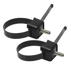 FIXATION / COLLIER ABUS LH POUR ANTIVOL FER A CHEVAL ABUS (PAIRE)